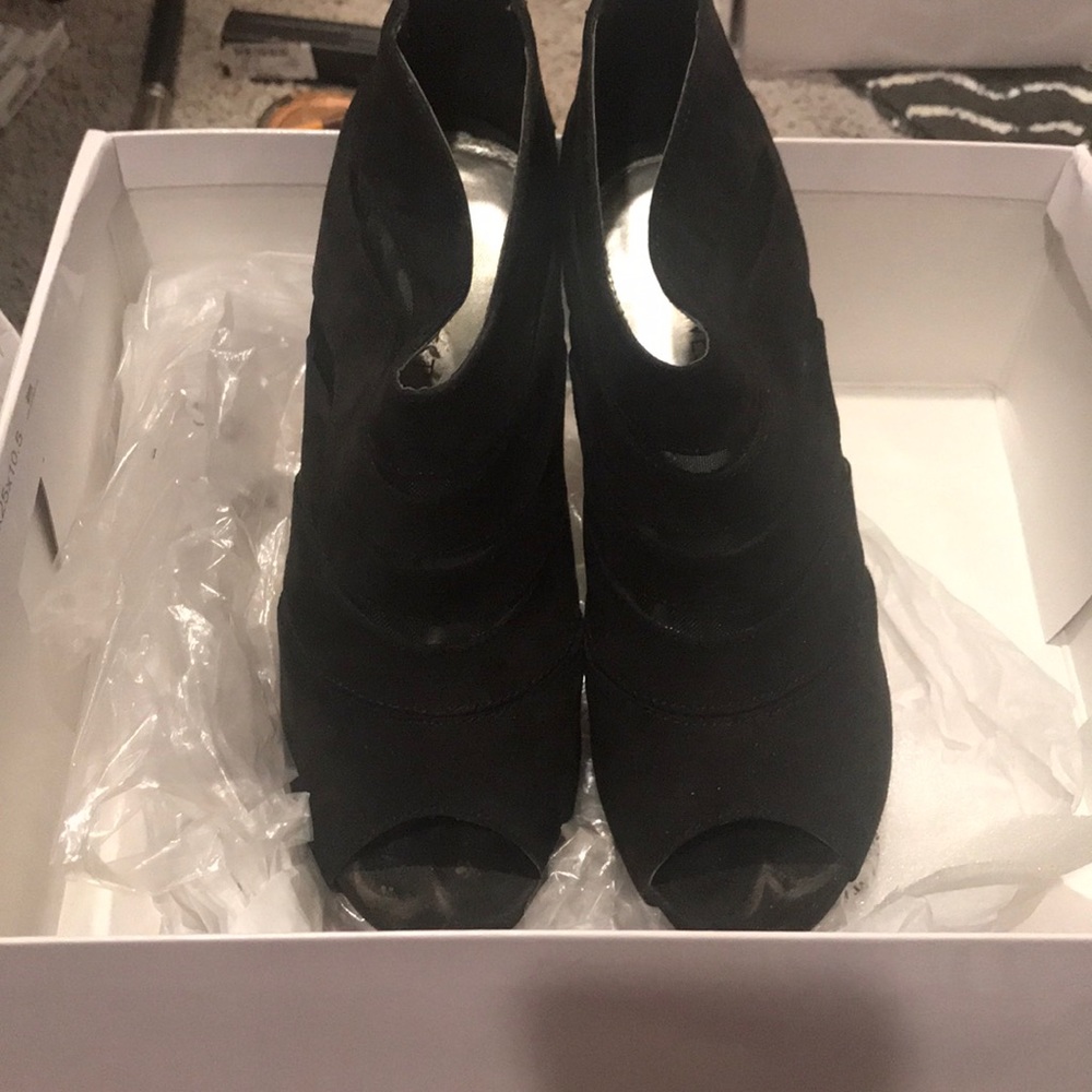 Black booties